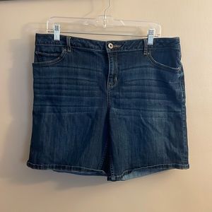 Vera Wang Jean Shorts